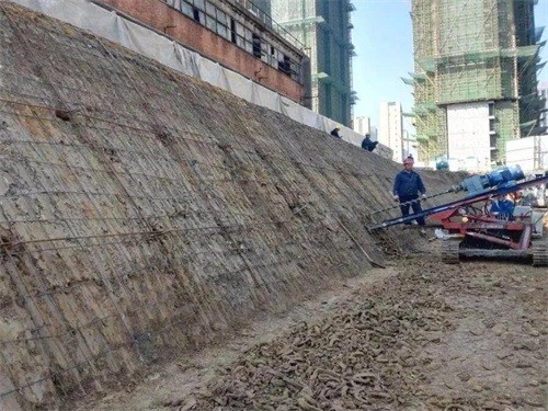 沾益建筑边坡支护